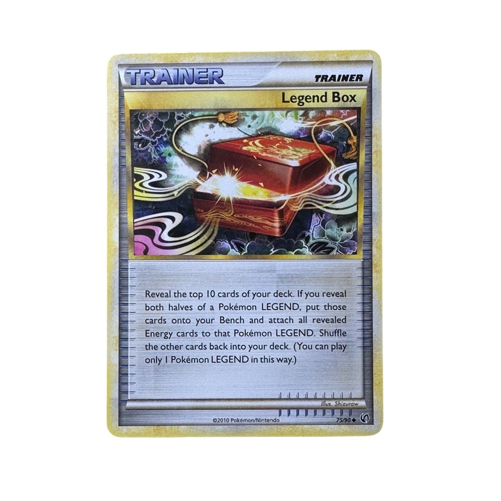 Pokemon TCG Legend Box Trainer Card 75/90 HeartGold SoulSilver HGSS Rare